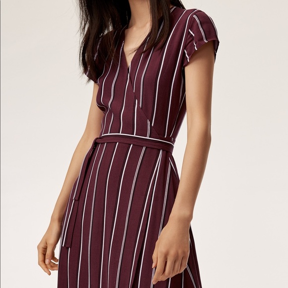 wilfred wrap dress